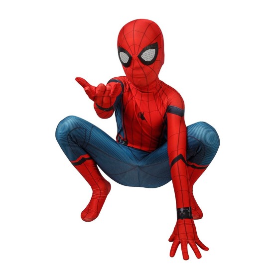 Christmas Gifts For Kids Spider-man Cosplay Costume Children Spiderman BodySuit