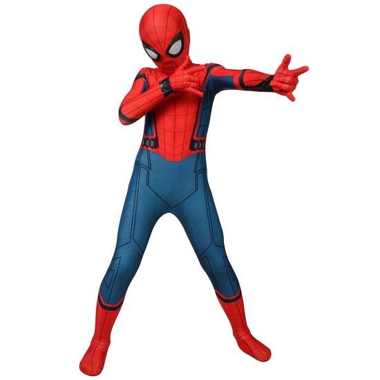 Christmas Gifts For Kids Spider-man Cosplay Costume Children Spiderman BodySuit