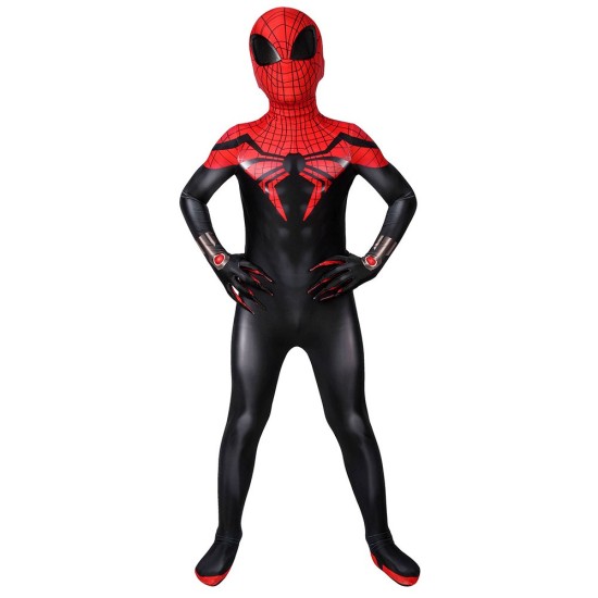 Christmas Gifts For Kids Superior Spider-man Cosplay Costume Children Spandex Costume