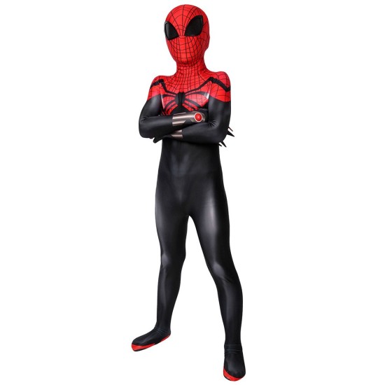 Christmas Gifts For Kids Superior Spider-man Cosplay Costume Children Spandex Costume