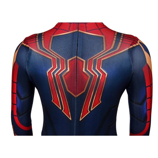 Kids Iron Spider-Man Suit Avengers SuperHero Cosplay Costumes For Children