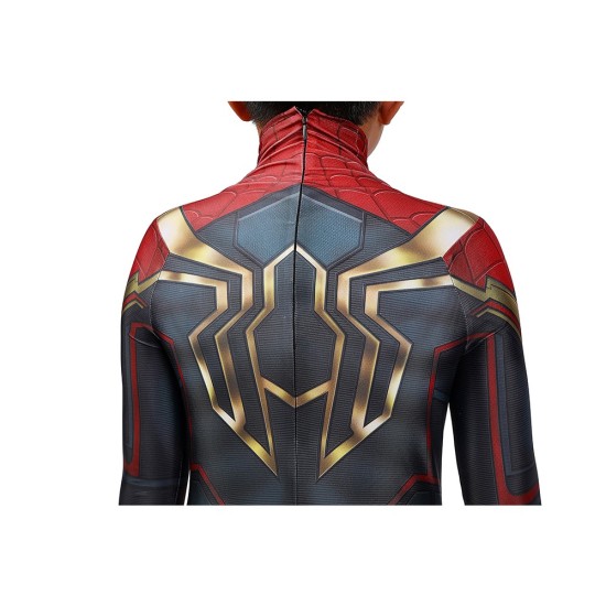 Kids Iron Spider-man 3 No Way Home Spandex BodySuit