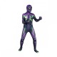 Kids Spider-Man Miles Morales Cosplay Costumes Purple Reign Halloween Suit