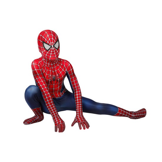 Kids Spider-man Cosplay Suit Classic Tobey Maguire Printed Edition