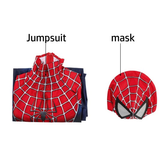 Kids Spider-man Cosplay Suit Classic Tobey Maguire Printed Edition