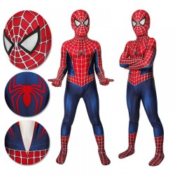 Kids Spider-man Cosplay Suit Classic Tobey Maguire Printed Edition