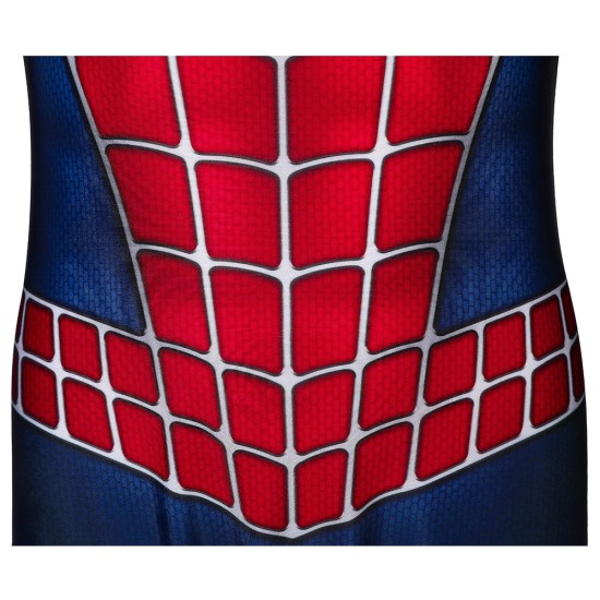 Kids Spider-man Cosplay Suit Spandex Tobey Maguire Suit Printed Edition