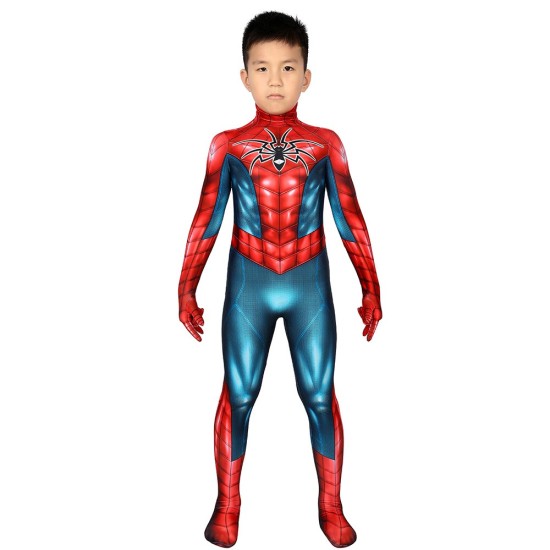 Kids Spider-man Cosplay Suit Spider-Armor MK IV HQ Printed Edition