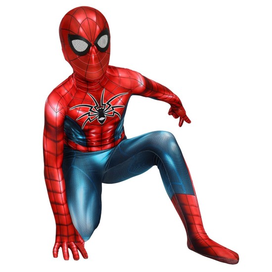 Kids Spider-man Cosplay Suit Spider-Armor MK IV HQ Printed Edition