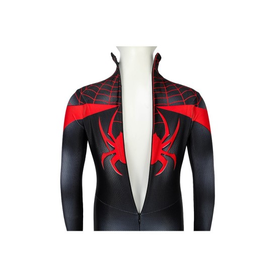 Kids Spider-man Miles Morales PS5 Cosplay Suit Children Halloween Cosplay Jumpsuit