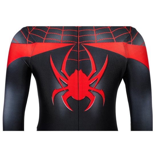 Kids Spider-man Miles Morales PS5 Cosplay Suit Children Halloween Cosplay Jumpsuit