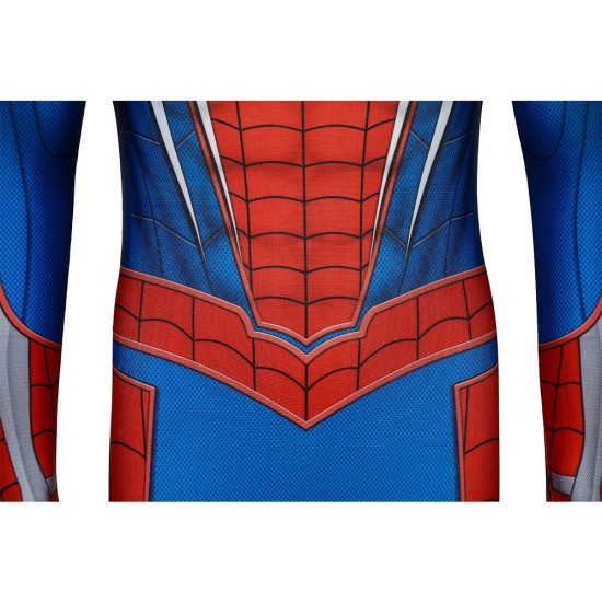 Kids Spider-man PS4 Advanced Suit Spiderman Children Cosplay Jumpsuit