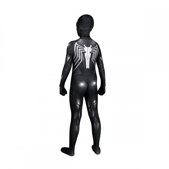 Kids Venom Cosplay Costumes Spiderman 2 Halloween Suit