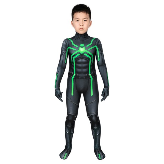 Spider-man Big Time Suit For Kids Halloween Costume For Children