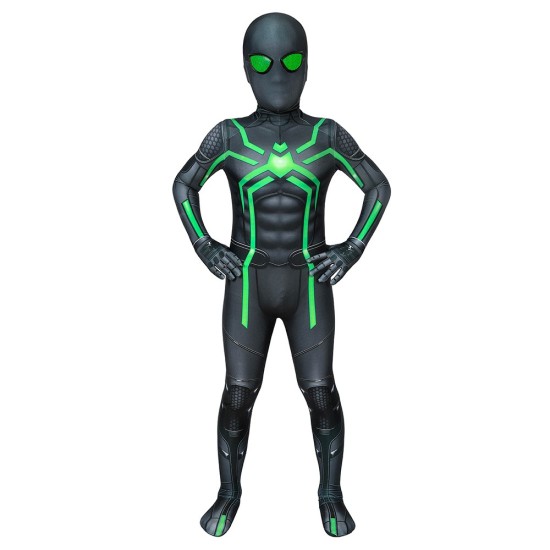 Spider-man Big Time Suit For Kids Halloween Costume For Children