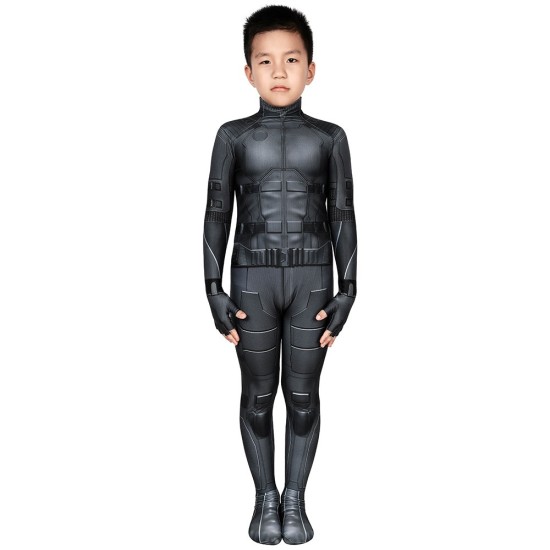 Spider-man Stealth Suit For Kids Night Monkey Children Halloween Printed Costume