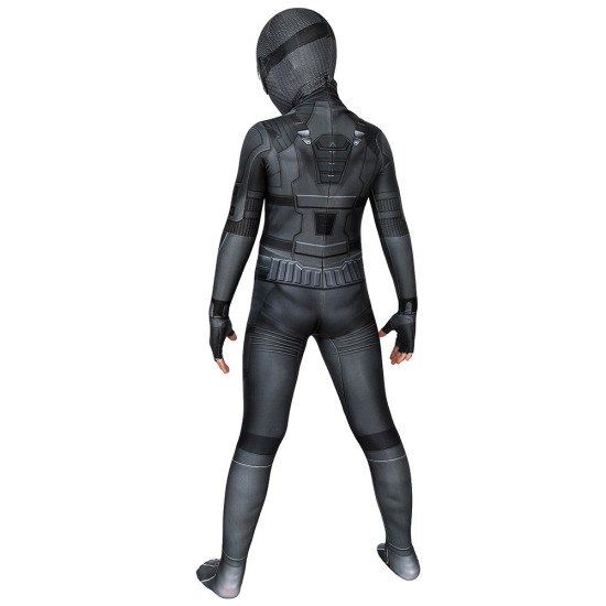 Spider-man Stealth Suit For Kids Night Monkey Children Halloween Printed Costume