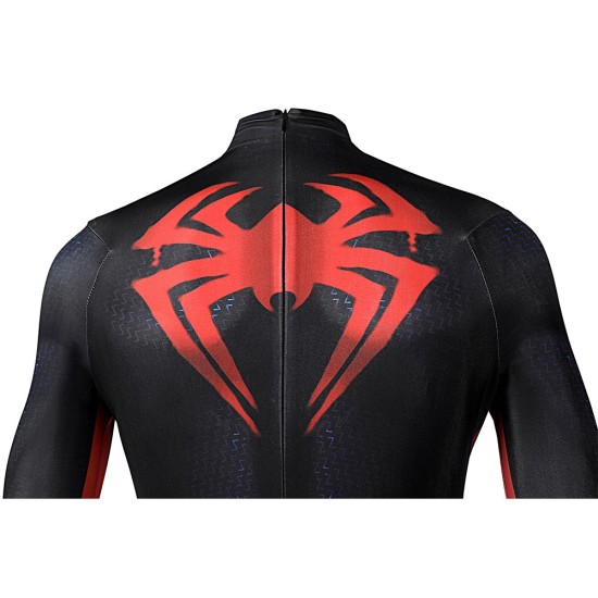 Spiderman Across The Spider-Verse Cosplay Suit Miles Morales Bodysuit