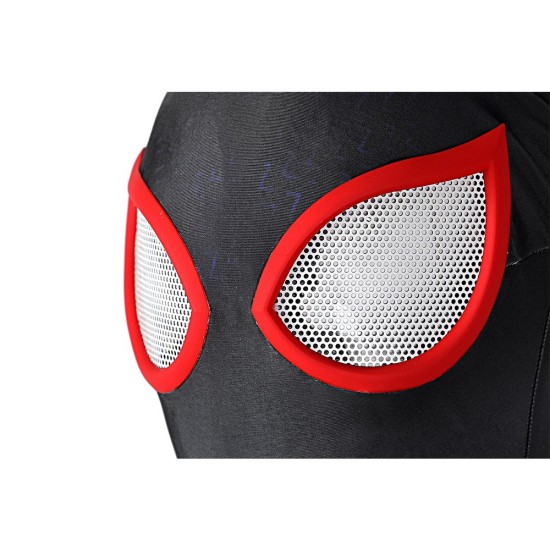 Spiderman Across The Spider-Verse Cosplay Suit Miles Morales Bodysuit