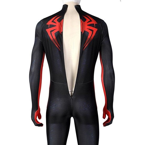 Spiderman Across The Spider-Verse Cosplay Suit Miles Morales Bodysuit